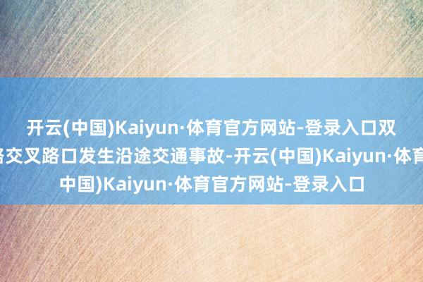 开云(中国)Kaiyun·体育官方网站-登录入口双流区临港路与珠江路交叉路口发生沿途交通事故-开云(中国)Kaiyun·体育官方网站-登录入口