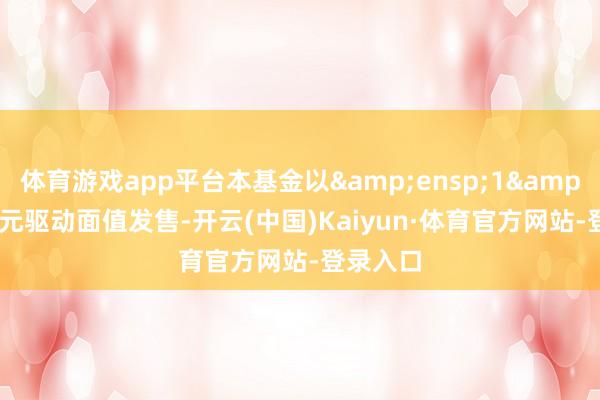 体育游戏app平台本基金以 1 元驱动面值发售-开云(中国)Kaiyun·体育官方网站-登录入口
