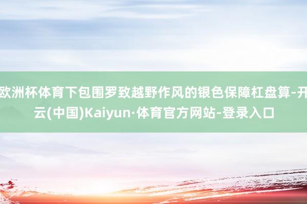 欧洲杯体育下包围罗致越野作风的银色保障杠盘算-开云(中国)Kaiyun·体育官方网站-登录入口